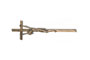 Crocefisso iniettofuso in zama - Finiture: ramato, ottonato antico, ottonato lucido cm. 55 x 16
